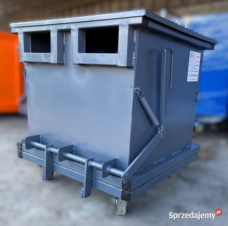 Kontener z otwieranym dnem 05m3 koliba Niedrzew Pierwszy