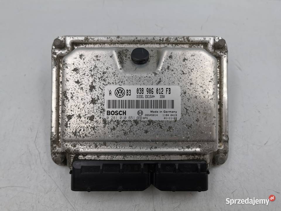 Sterownik Silnika VW Bora Golf IV 19 TDI ASV Motoryzacja mazowieckie Wyszków