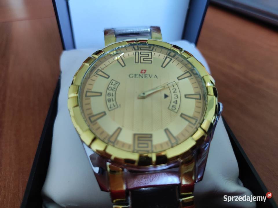 zegarek Geneva Z425 classic collection elegancki Kielce