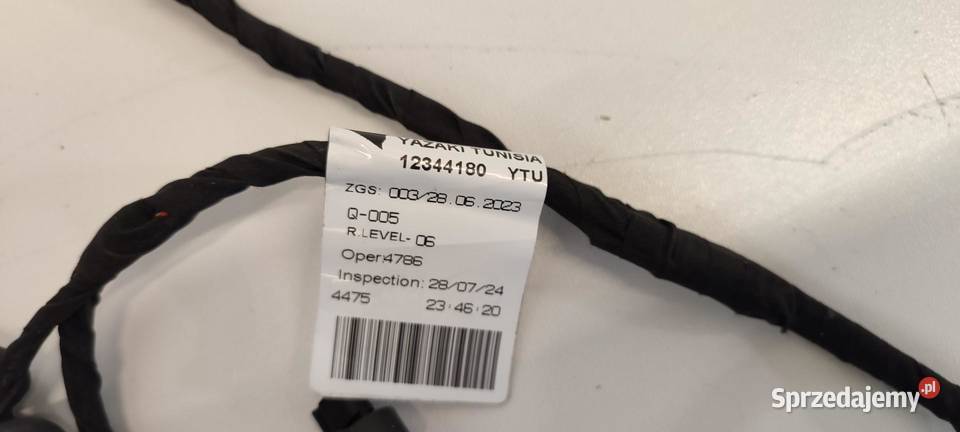 MERCEDES W247 WIĄZKA ZDERZAKA PDC TYŁ osobowe dolnośląskie