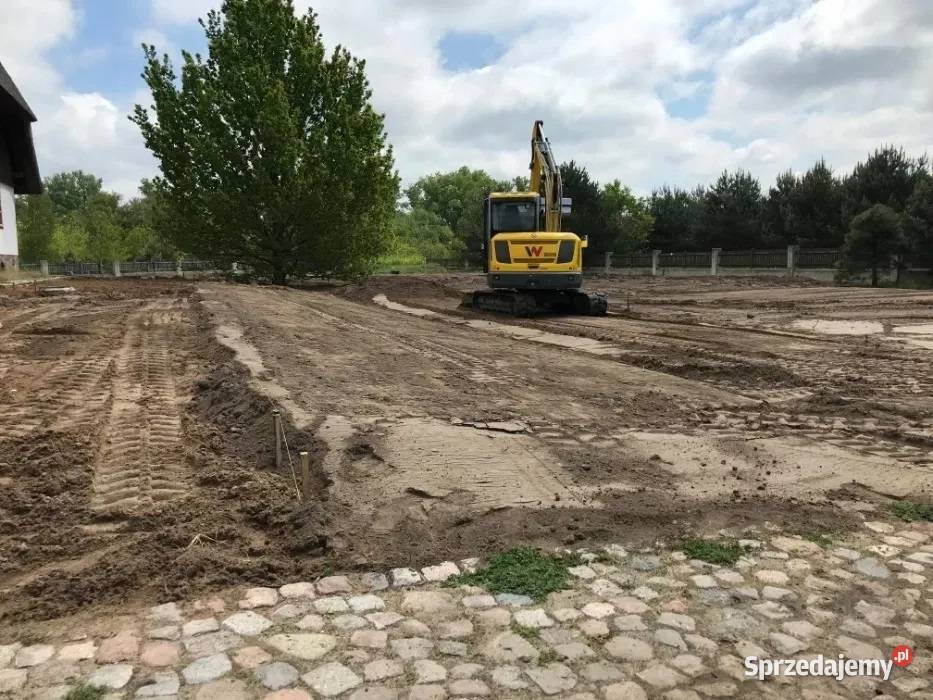 Minikoparka 6 ton gąsienicowa wynajem z Łódź