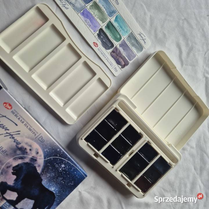 Nevskaya Palitra box 12 farby granulujące nowe Brzesko