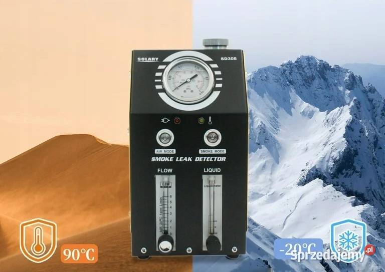 Generator dymu Tester szczelności Zadymiarka Gdańsk