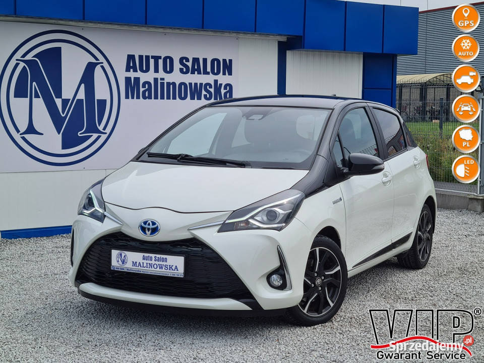 Toyota Yaris HYBRID Navi Kamera Led Wolne Ręce kurtyny powietrzne Wągrowiec