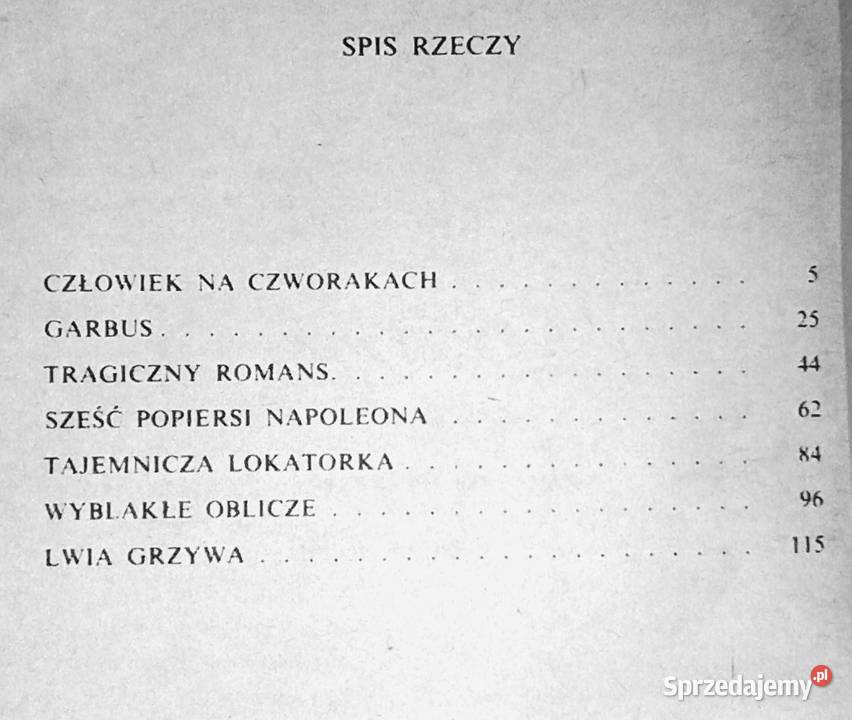 Tragiczny romans Arthur Conan Doyle miękka sprzedam
