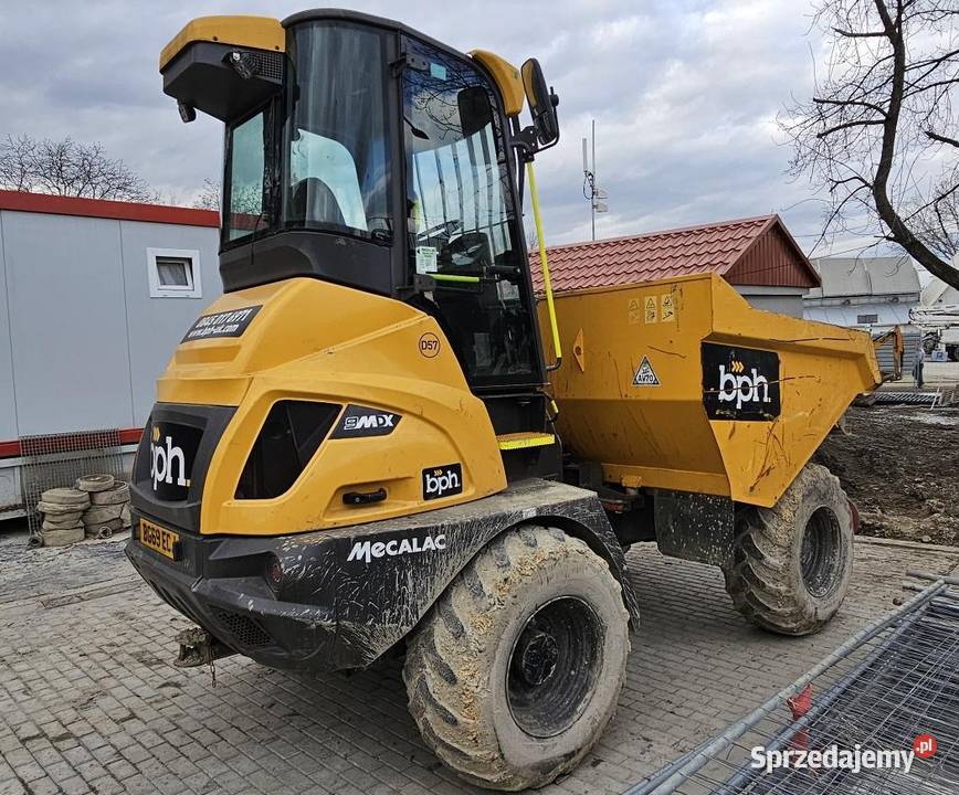 MECALAC 9MDX wozidło z kabiną 9 ton dumper 1740h Wozidła Jadowniki