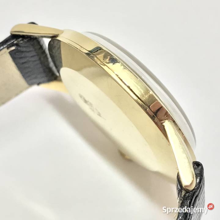 WAGNER 21 Rubis INCABLOC Złoty zegarek męski 585