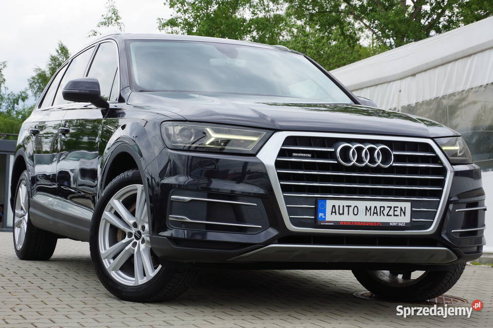 Audi Q7 30 TDI 2018 4x4 7osób Virtual Navi reflektory ksenonowe Nowy Sącz