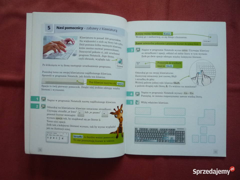 Informatyka Ćwiczenia płyta CD Elementarz Szczecin
