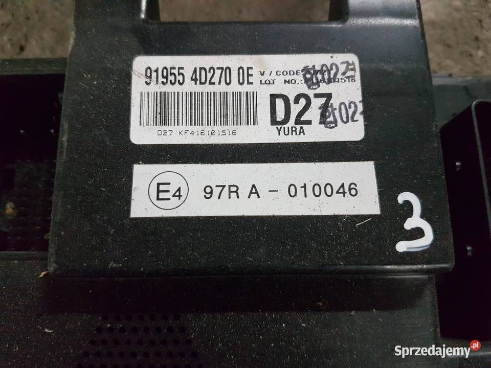KIA CARNIVAL III 27 29 PUSZKA BEZPIECZNIKOW Turek sprzedam