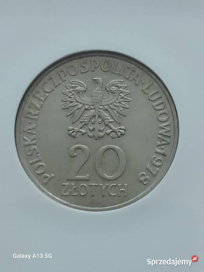 20 Interkosmos Hermaszewski 1978 r GCN MS65 Konin