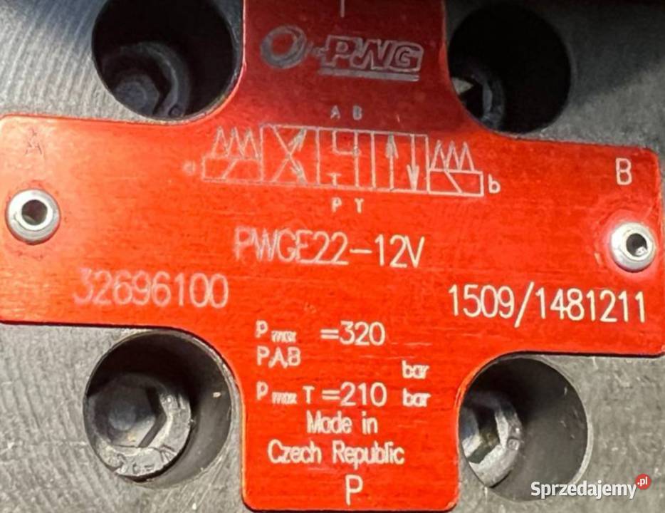 PWG PWGE2212V Zawór hydrauliczny Pmax PAB320 Bar Poznań