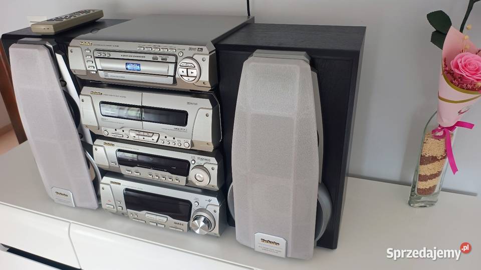 Wieża Technics dv290 z DVD i MP3 Najwyższy model wielkopolskie Mroczeń