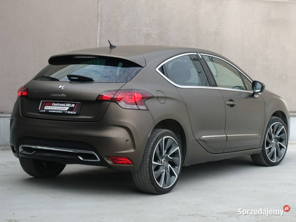 Citroen DS4 20 HDi 163Beżowe skóryLimitowana elektrycznie ustawiane fotele Lublin