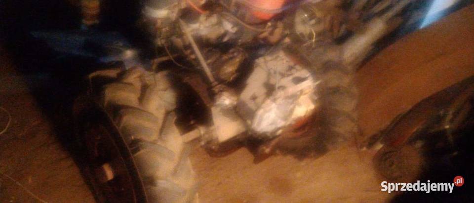 Traktorek rjs1 Mesko Dzik pług glebogryzarka Mszczonów