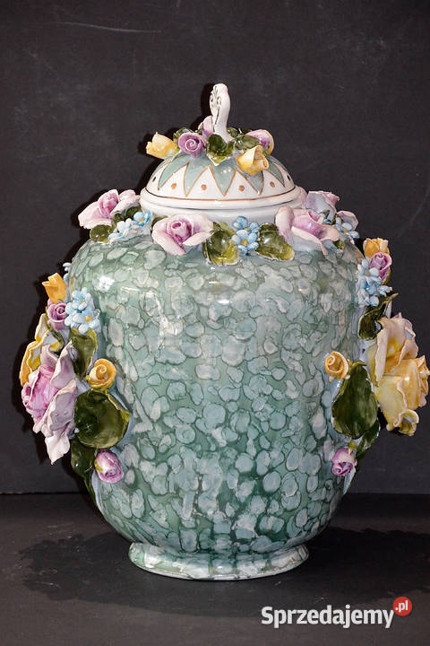 Roceram porcelana Waza Isabela pięknie zdobiona Środa Wielkopolska