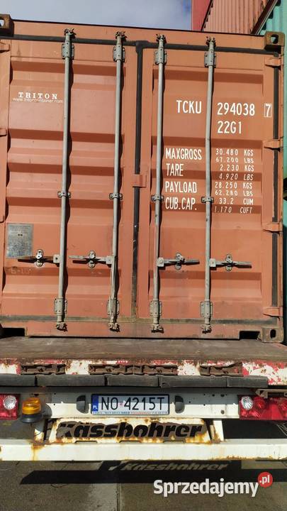 Sprzedam kontenery morskie używane 20DV dostępne sprzedam