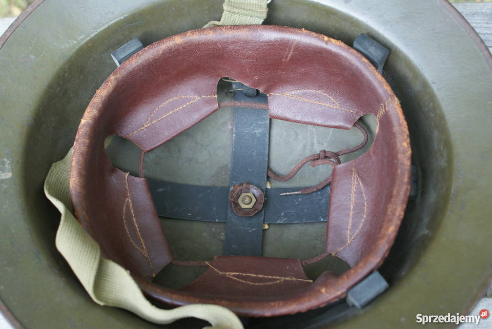 Oryginalny hełm belgijski MK II z 1949 rozmiar Militaria mazowieckie Warszawa sprzedam