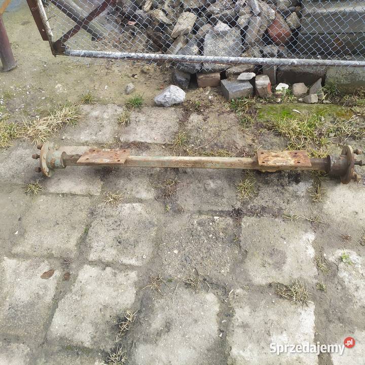 Oś do wozu przyczepki Pniówek
