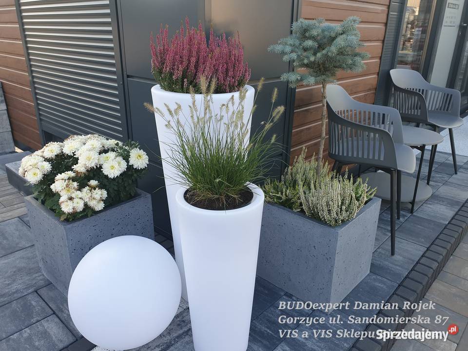 Nowoczesna betonowa DONICA ogrodowa Jadar Garden Architektura ogrodowa Gorzyce sprzedam