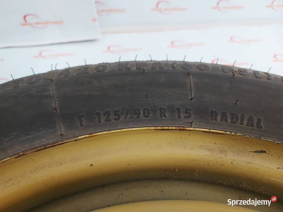 MAZDA koło dojazdowe 1259015 96M 5x1143 Kielce