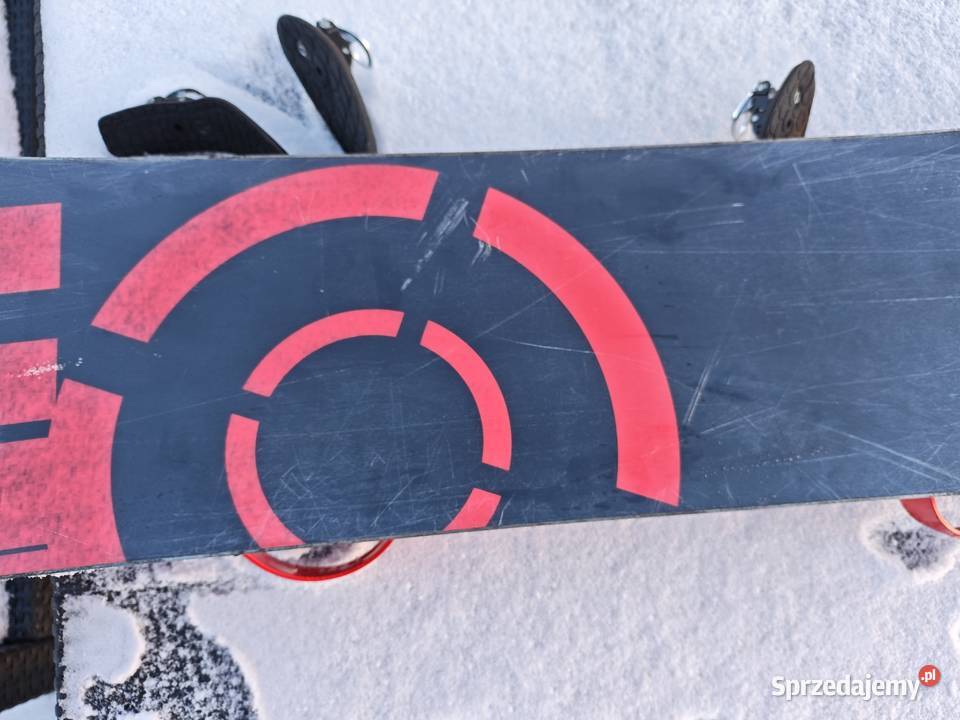Deska snowboardowa NITRO 152 wiązania nitro