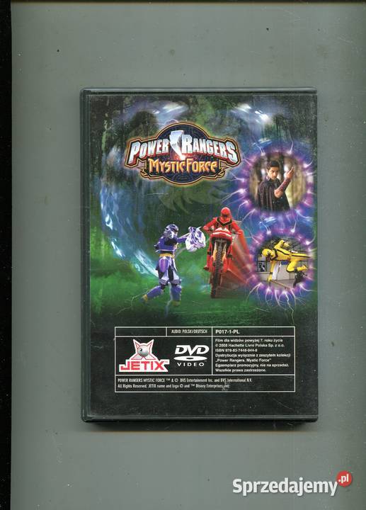 Power Rangers Mystic Force Film DVD zachodniopomorskie Szczecin sprzedam