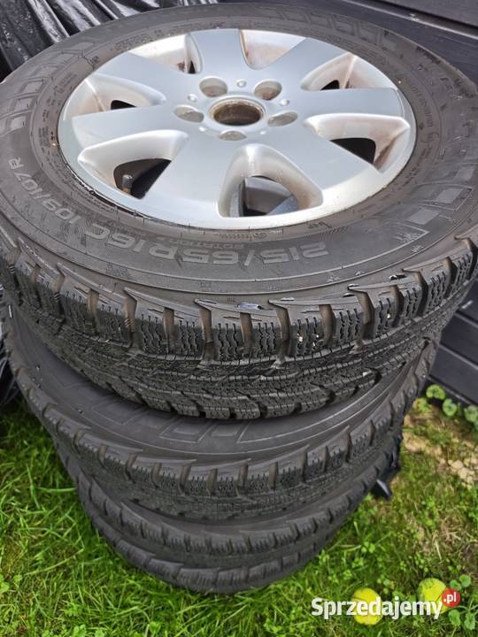 Felgi 16 5x120 z oponami zimowymi VW Transporter Łeba