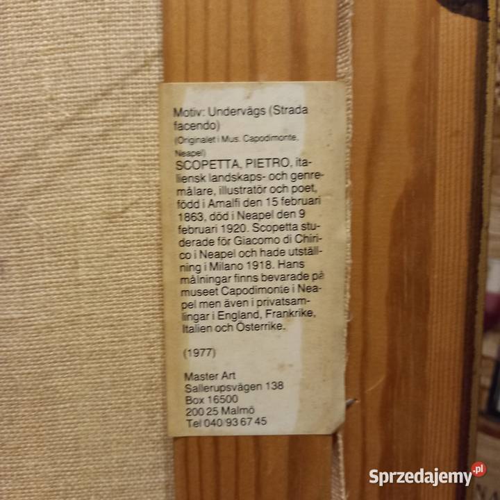Obraz Reprodukcja Scopetta Pietro Gorzów Wielkopolski