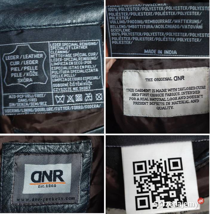 skórzana męska kurtka marynarka ze skóry Kielce