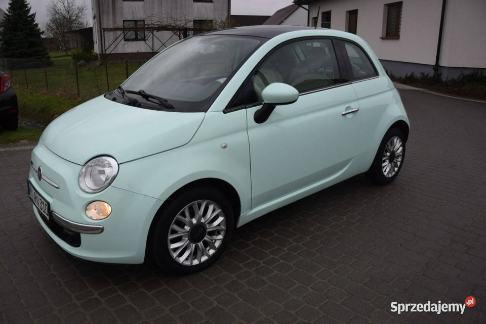 Fiat 500 09B 2014r Klima Panorama 2 KPL KÓŁ nieuszkodzony Majdan Sieniawski sprzedam