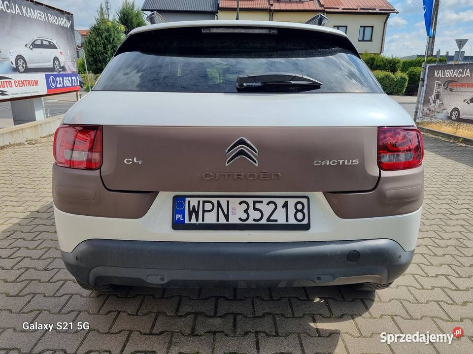 Citroen C4 Cactus I 16 HDI 99 automat nawigacja 4/5 Płońsk sprzedam