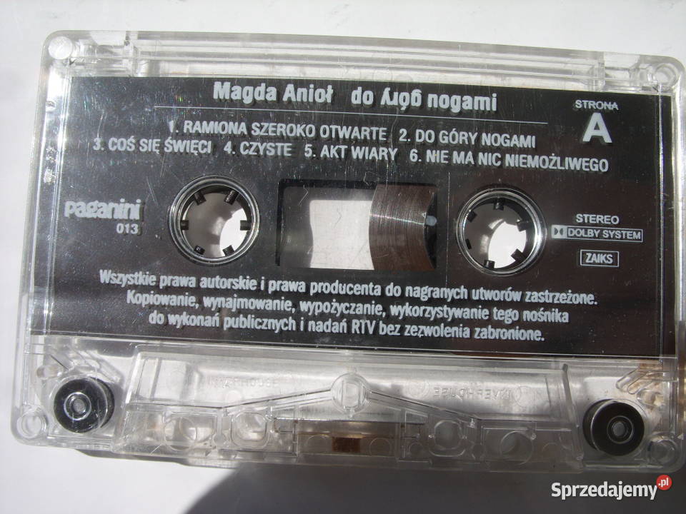 Rock kas MAGDA ANIOLDo gory nogami 2004 Wołów