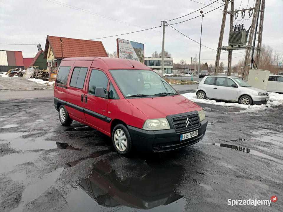 Citroen Jumpy Citroen Jumpy 20HDI 109 04r 6 Os Tarnów