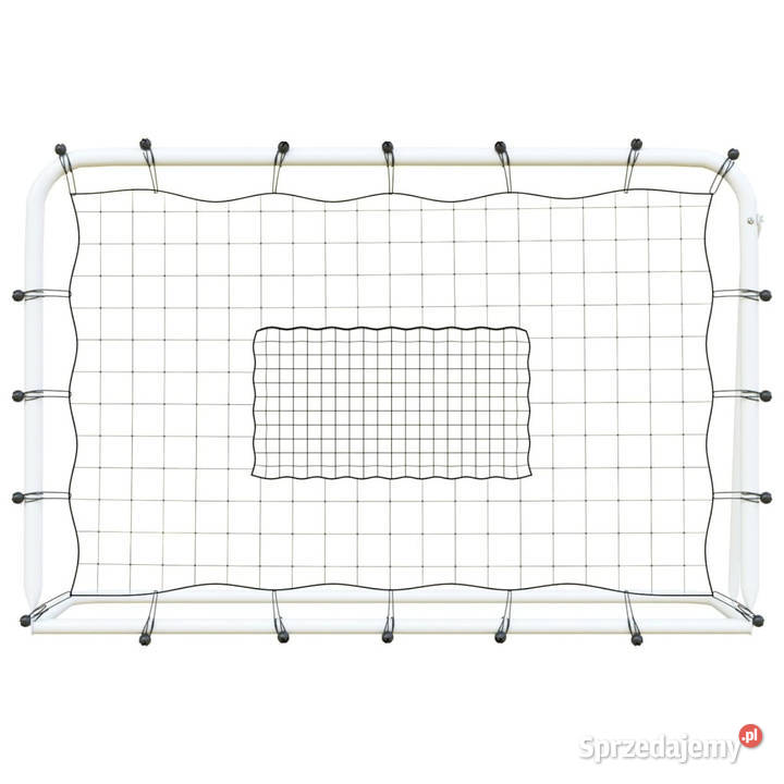 Rebounder do piłki nożnej białoczarny 184x61x123 Warszawa