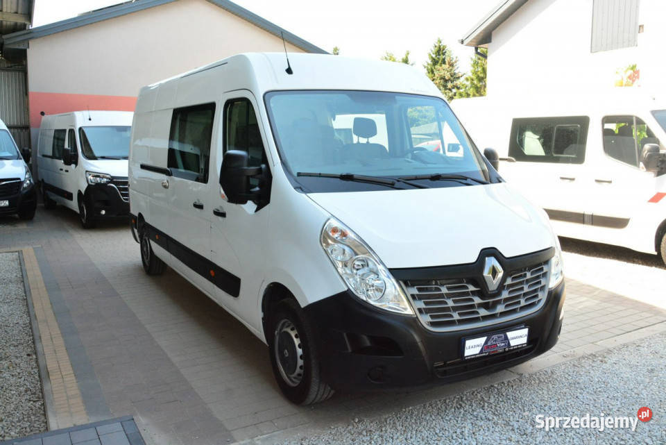 Renault Master 7 osobowy brygadówka L3H2 doka