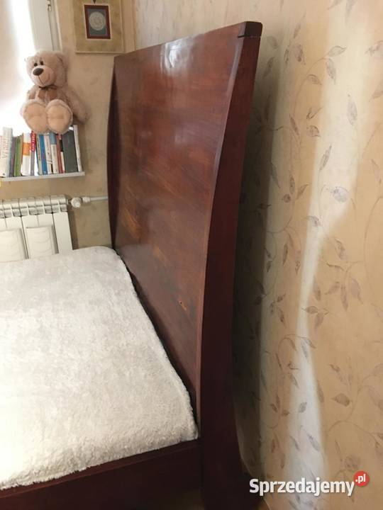 Klimatyczne łóżko z litego drewna prosto z Indii 60cm Warszawa sprzedam
