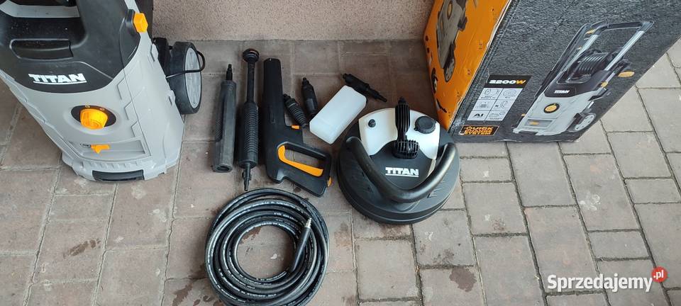 Myjka ciśnieniowa Titan 150bar Zestaw Myjki ciśnieniowe Przyłęk