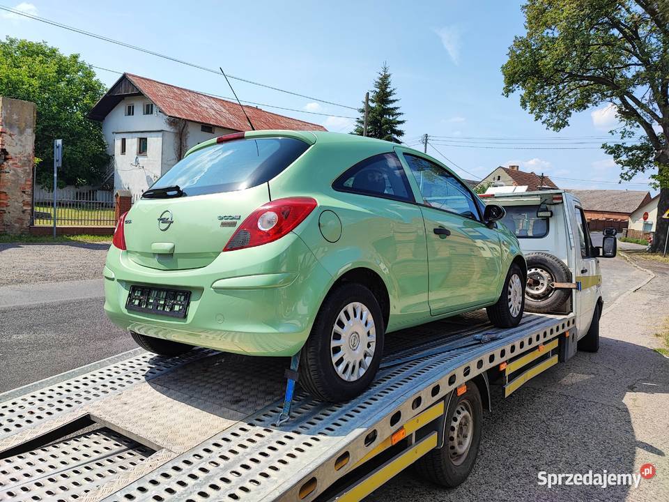Opel corsa D 3d 10 2009 listopad 125 0 rdzy kat 60KM Wołów