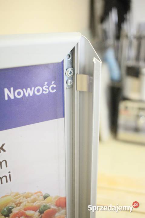 RAMKA ALUMINIOWA zatrzaskowa reklamowa 64x46 Góra sprzedam