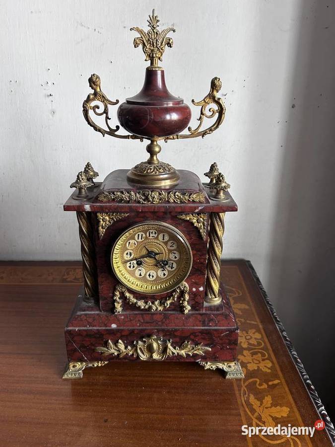 zegar kominkowy marmur Radomsko