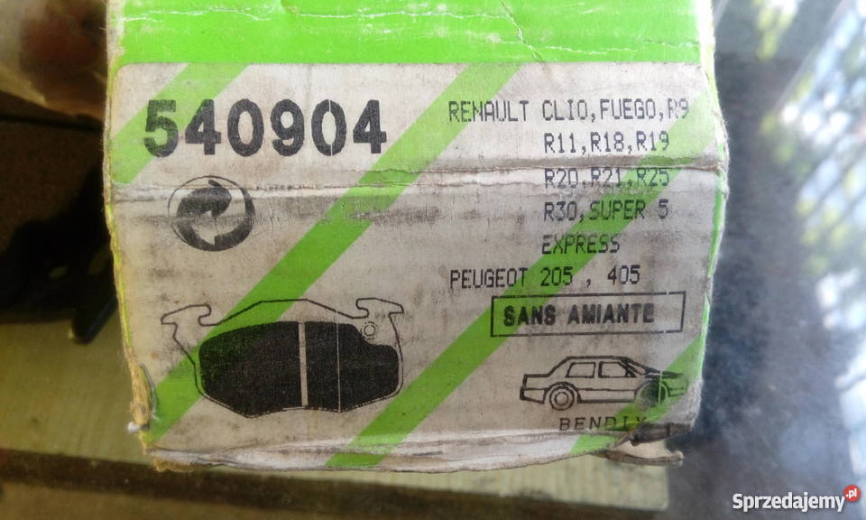 Klocki do renault firmy valeo Katowice sprzedam