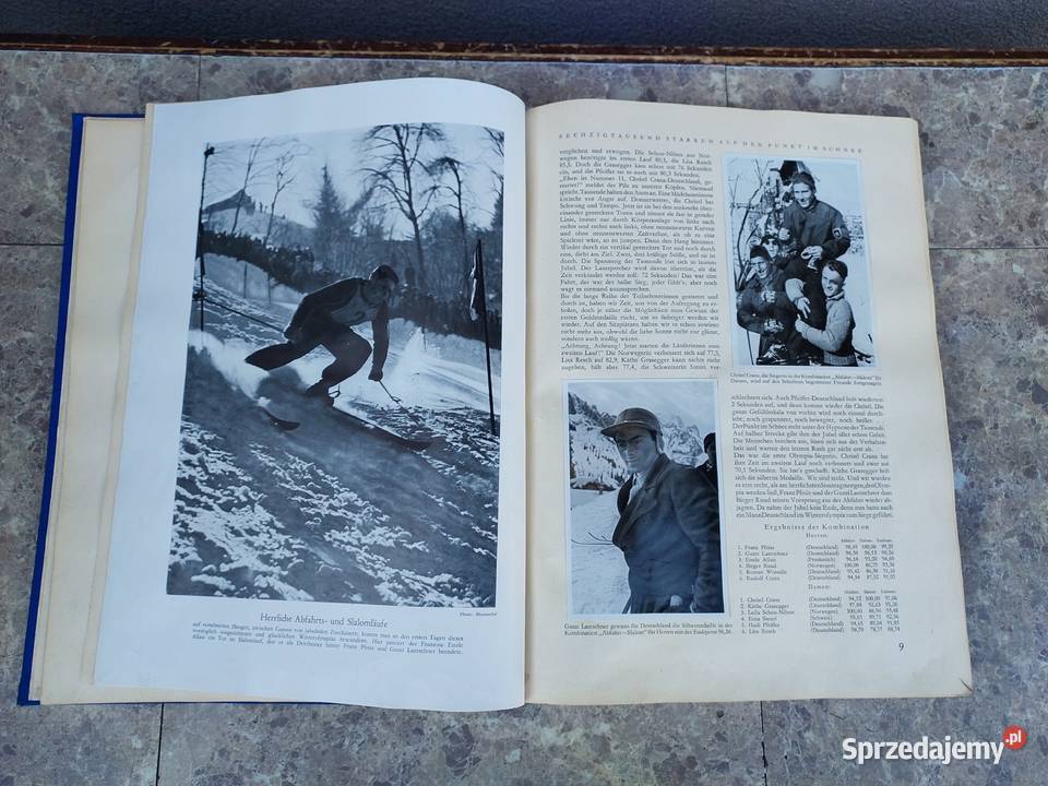 Stary album Olympia 1936 olimpiada Berlin tom 1 pomorskie Tczew