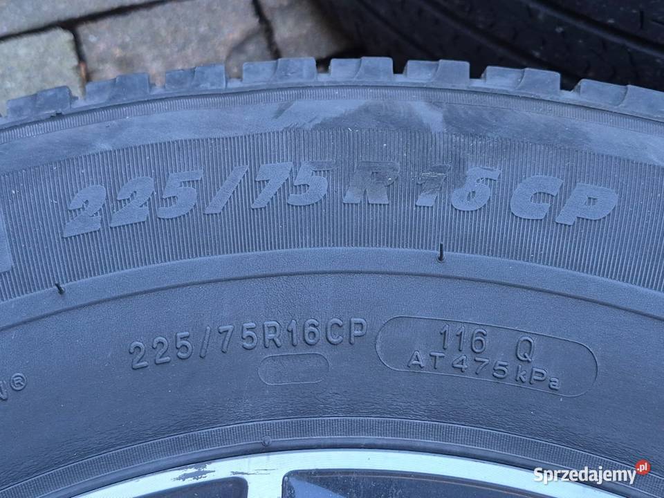 2 Michelin Agilis Camper Green 225 75 R16 CP MS 225 śląskie Bielsko-Biała sprzedam