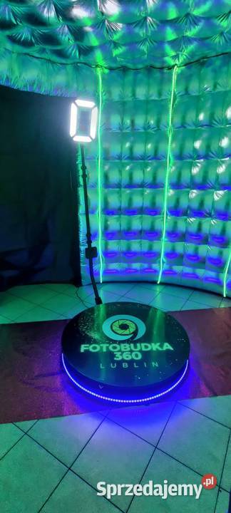 Profesjonalna Fotobudka 360 w Mega gotowa do