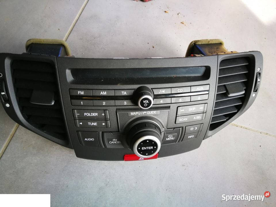 Honda accord VIII 2010 radio nawigacja Kozubszczyzna