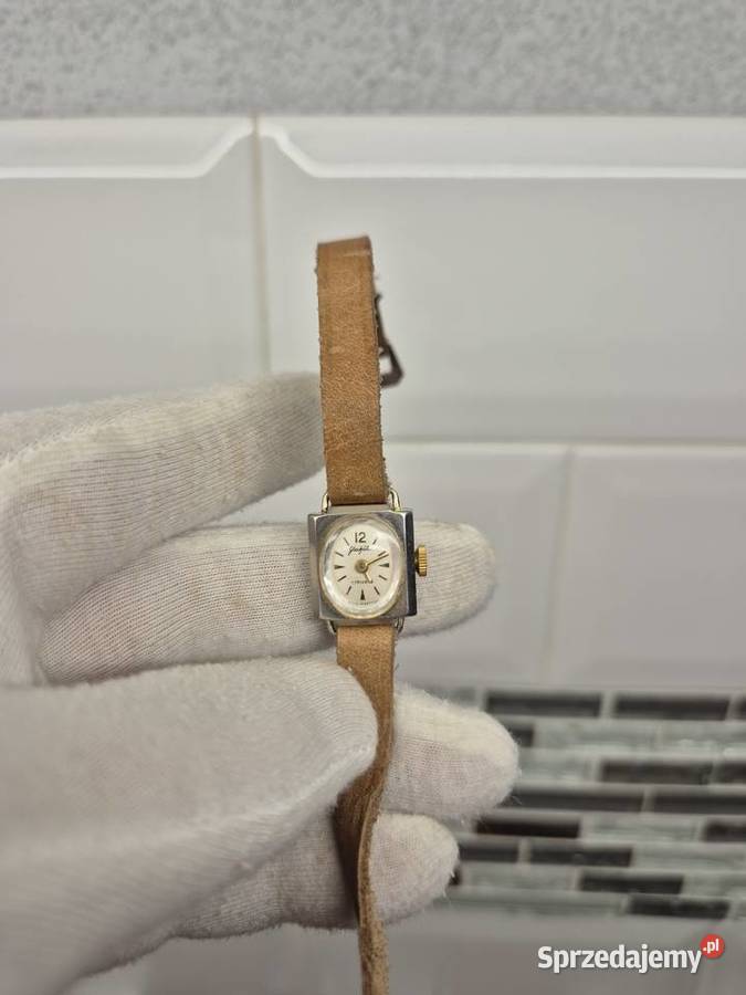 Zabytkowy damski zegarek Glashutte NRD Chorzów