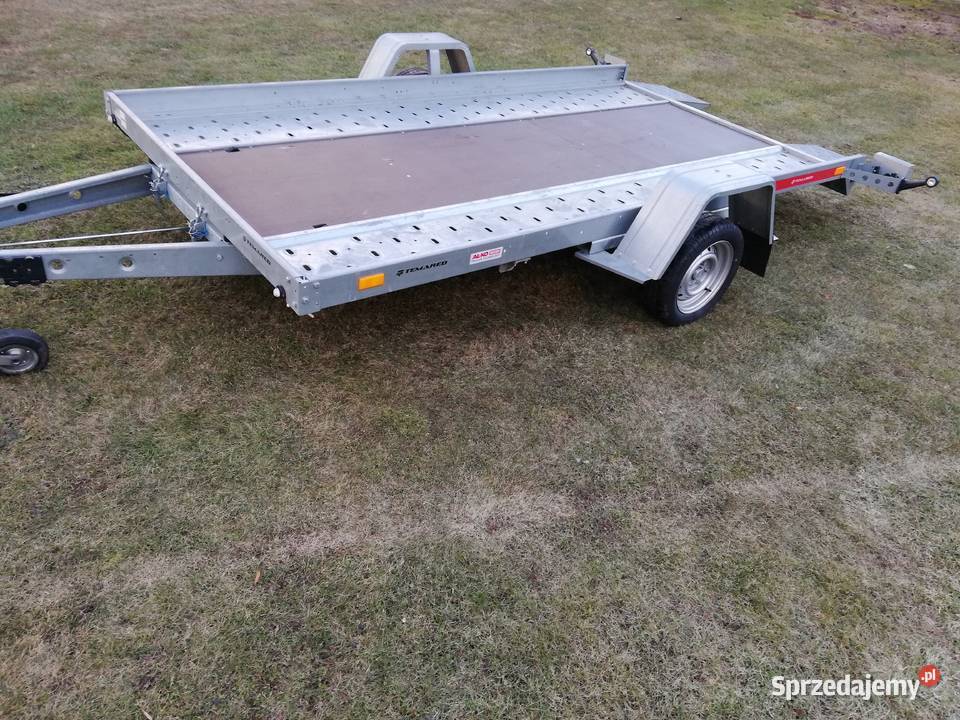 Przyczepa laweta Temared DMC 1500 led bez Sieciechów