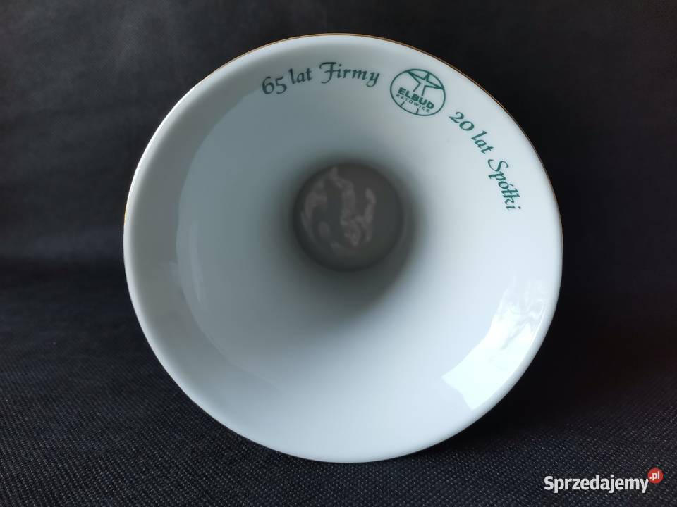 Wazon porcelana Bogucice malarstwo Jacek śląskie Katowice