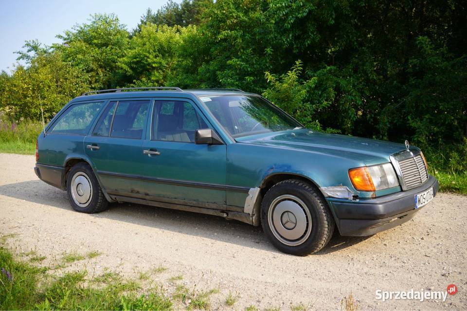 Mercedes w124 baleron 25 diesel 20 lat w jednych Kaczka